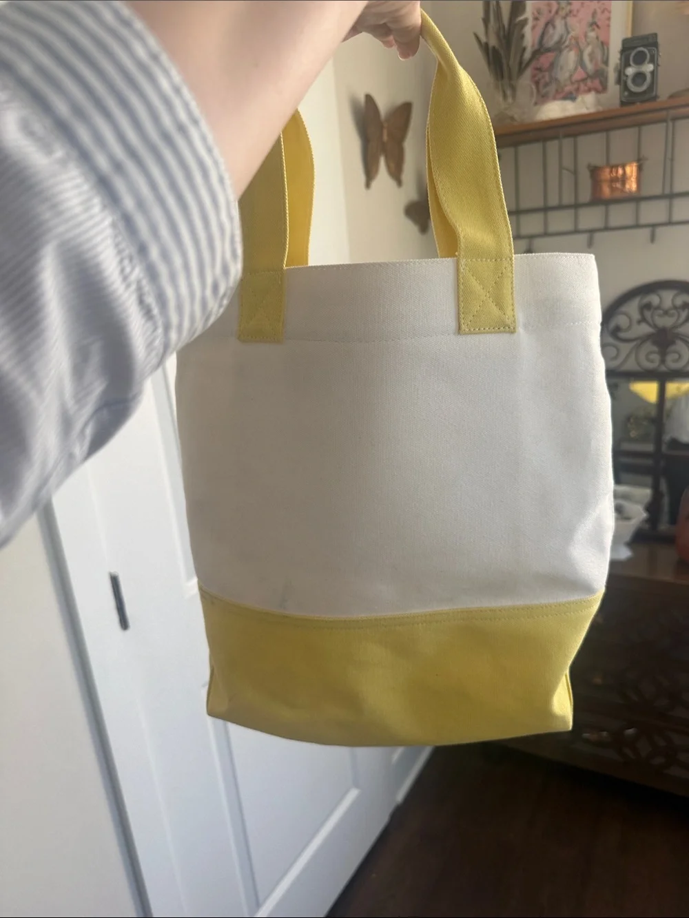 Yellow Sunburst Canvas Kids Tote Bag - Yellow Sun Icon Tote - Pottery Barn Kids